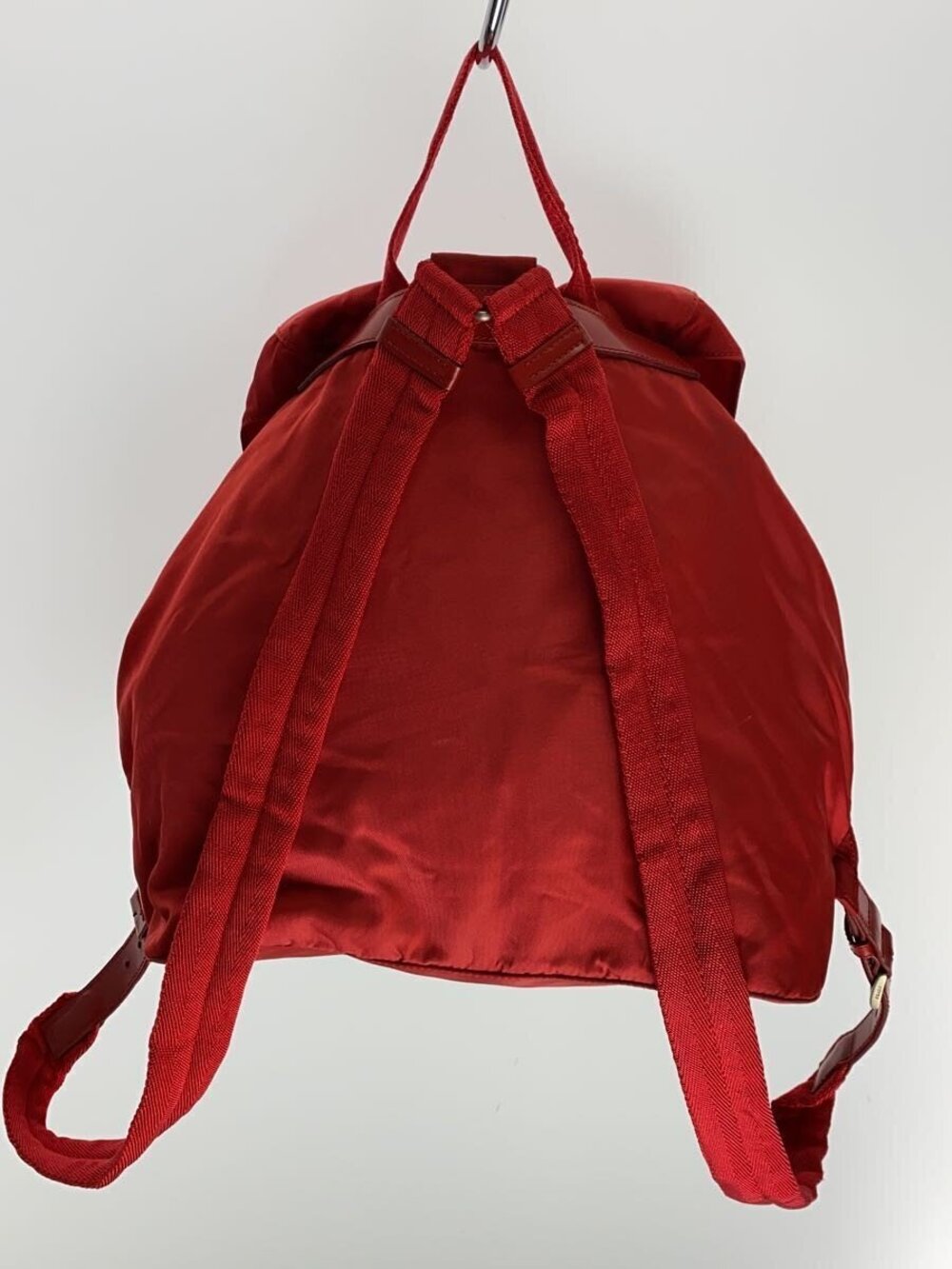 Prada Backpack Daybag Rucksack RED Rope - Picture 3 of 7